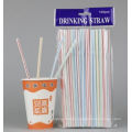 New Pink Paper Drinking Straw for Party